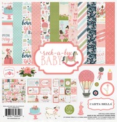 Rock-A-Bye Baby Girl Collection Kit - Carta Bella