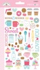 Cream & Sugar Mini Icon Sticker - Doodlebug