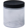 Clear - Jacquard Empty Wide Mouth Plastic Jar 8oz
