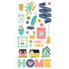 Domestic Bliss Chipboard Stickers - Simple Stories