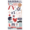Simple Sets Baseball Cardstock Stickers 6"X12"