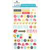 Family - Paper House Life Organized Planner Stickers 4.5"X7.5" 4/Pkg