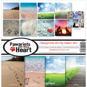 Pawprints On My Heart - Reminisce Collection Kit 12"X12"