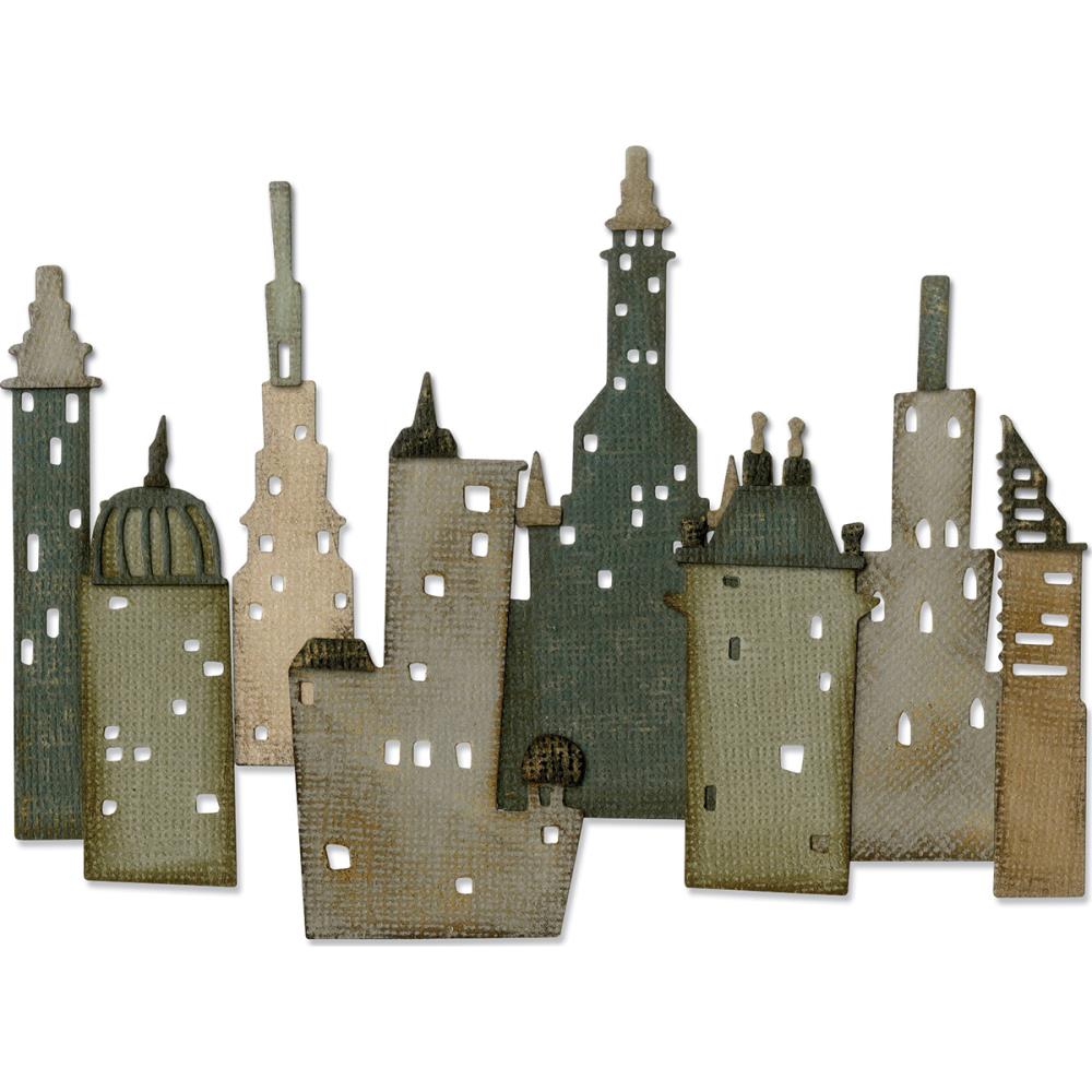 Tim Holtz > Pre-Order > Metropolis Cityscape - Sizzix Thinlits Dies 18 ...