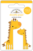 At The Zoo Jenny & Jojo Giraffe - Doodlebug Doodle-Pops 