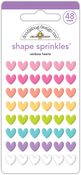 Fairy Tale Rainbow Hearts - Doodlebug Sprinkles