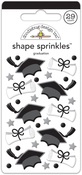 Hats Off Graduation - Doodlebug Sprinkles Adhesive Glossy Enamel Shapes