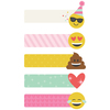 Carpe Diem Emoji Love Page Flags - Simple Stories