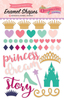 Once Upon A Time Princess Enamel Shapes - Echo Park 