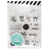 Weekend Clear Stamps - Heidi Swapp Memory Planner