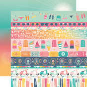 Border Strips Paper - Summer Dreams - Echo Park
