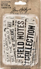 Word & Phrases Idea-Ology Chipboard Quote Chips - Tim Holtz
