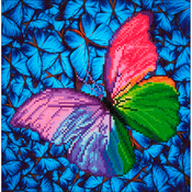 Flutter By Pink - Diamond Dotz Diamond Embroidery Facet Art Kit 15"X15"