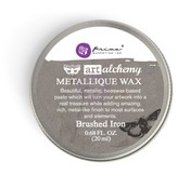 Brushed Iron - Finnabair Art Alchemy Metallique Wax