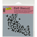 Butterfly Trail - Crafter's Workshop Template 6"X6"
