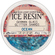 Ocean - Ice Resin Glass Glitter Shards