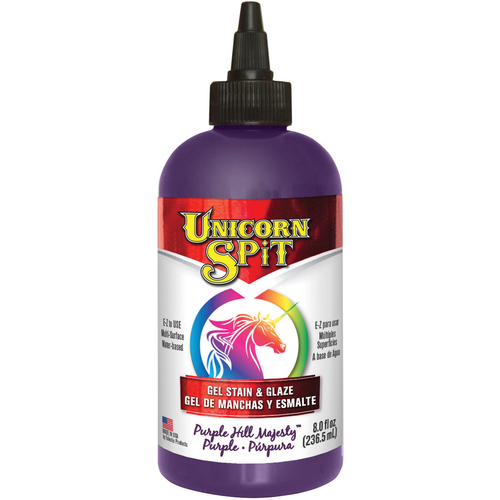 Unicorn Spit Gel Stain & Glaze, 4 oz by Eclectic Products in Midnight's Blackness | Michaels