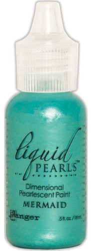 Ranger Liquid Pearls Dimensional Pearlescent Paint .5oz Mermaid