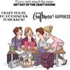 Crafty Girls - Art Impressions Girlfriends Cling Rubber Stamps 10"X4.5"