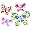 Butterflies Bling Dimensional Stickers - Jolees