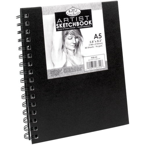 Royal Brush Spiral Hardcover Sketchbook 5.8x8.3