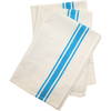 Turquoise Stripe - Stitch 'Em Up Retro Stripe Towels 18"X28" 3/Pkg