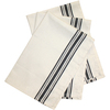 Black Stripe - Stitch 'Em Up Retro Stripe Towels 18"X28" 3/Pkg