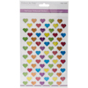 Mini Hearts - MultiCraft Foil Laser Embossed Stickers