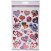 Hearts - MultiCraft Foil Laser Embossed Stickers