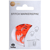 Tulip/Orange - Tulip Stitch Markers 7/Pkg