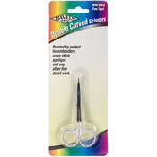 Extra Fine Tip - Double-Curved Embroidery Scissors 3.5"