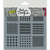 Patterns - Crafter's Workshop Template 6"X6"