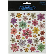 Flowers - Multicolored Stickers