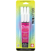 White - Gelly Roll Medium Point Pens 3/Pkg