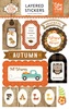 A Perfect Autumn Layered Stickers - Echo Park