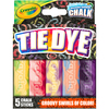 Crayola Tie-Dye Washable Sidewalk Chalk