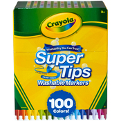 100/Pkg - Crayola Super Tips Washable Markers