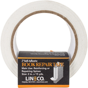White 2"X15yd - Self-Adhesive Book Repair Tape