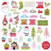 Ephemera Shapes, Tabs & Words - Santa Stops Here Paper Pieces Cardstock Die-Cuts