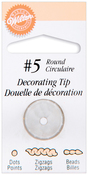 #5 Round - Decorating Tip