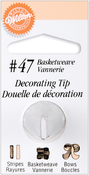 #47 Basketweave - Decorating Tip