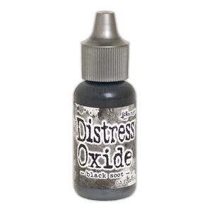 Black Soot Tim Holtz Distress Oxide Re-Inker - Ranger