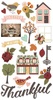 Vintage Blessings Chipboard Stickers - Simple Stories