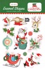 A Very Merry Christmas Enamel Shapes - Carta Bella
