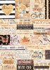 Amber Moon Word Stickers - Prima