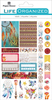 Free Spirit - Paper House Life Organized Planner Stickers 4.5"X7.5"