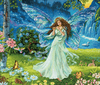 14"X12" 16 Count - Gold Collection Spring Fairy Counted Cross Stitch Kit