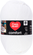 White & Opal Shimmer - Red Heart Comfort Yarn