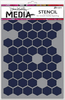 Honeycomb - Dina Wakley Media Stencils 9"X6"