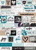 Zella Teal Word Stickers - Prima